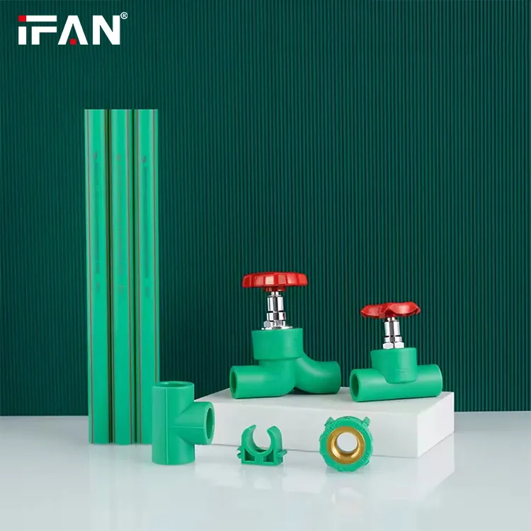 Ifan Manufacturer Wholesale PPR Pipe Fitting Pn25 Plumbing Materials Coupling Adapters PPR Fittings