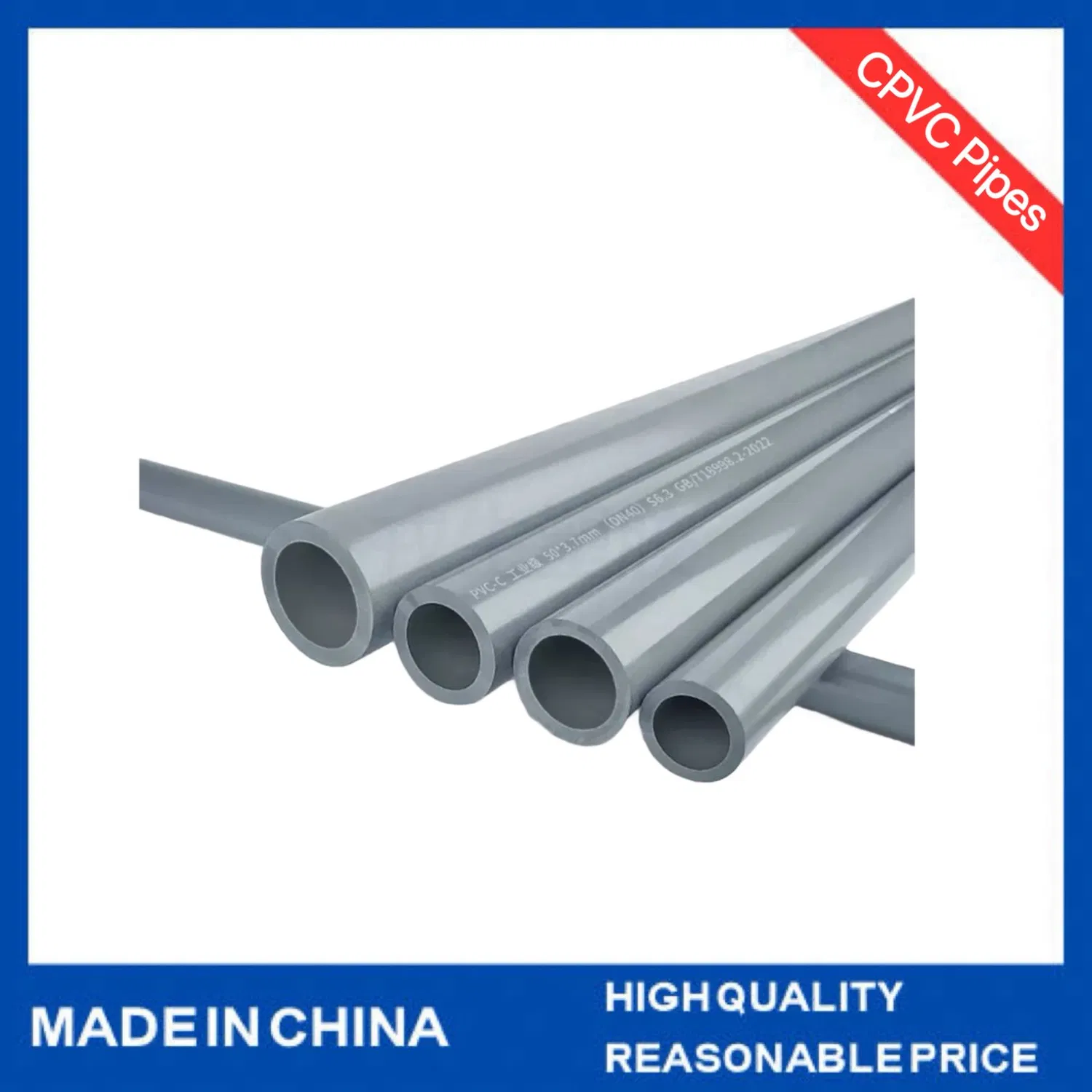 CPVC Pipes and CPVC Pipe Fittings Using in High Temperature