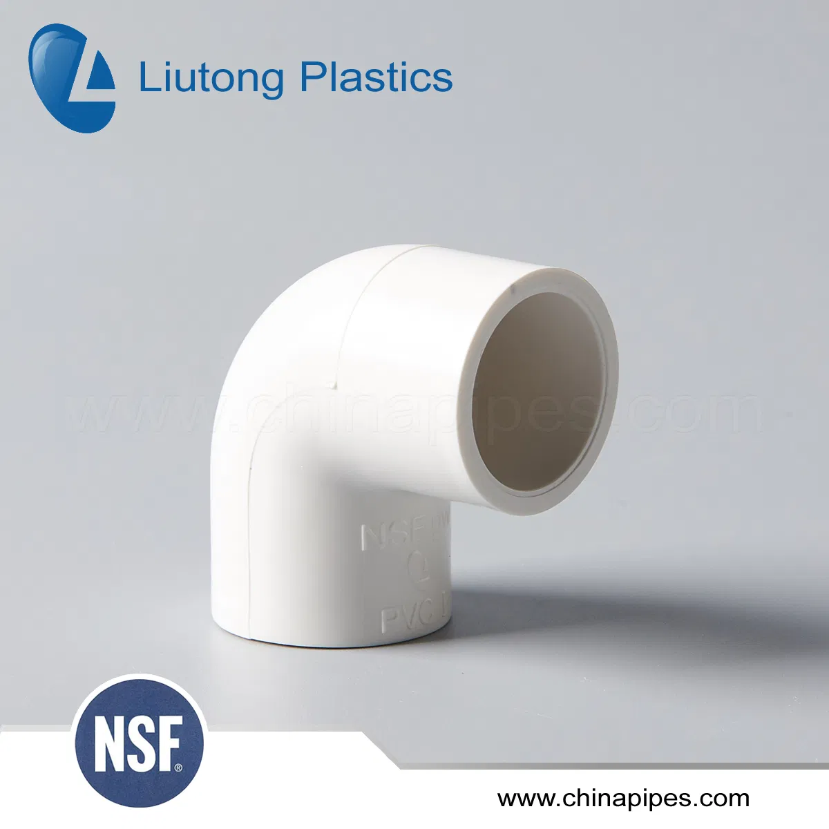ASTM Sch40 Plastic (UPVC/PVC) Pipe Fittings in ASTM-D-2466 Standad for Supply Water (ELBOW, TEE, SOC