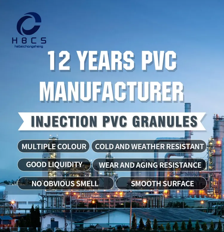 Hbcs UV Stabilized High Impact Rigid PVC Pellets for Pipe Fittings