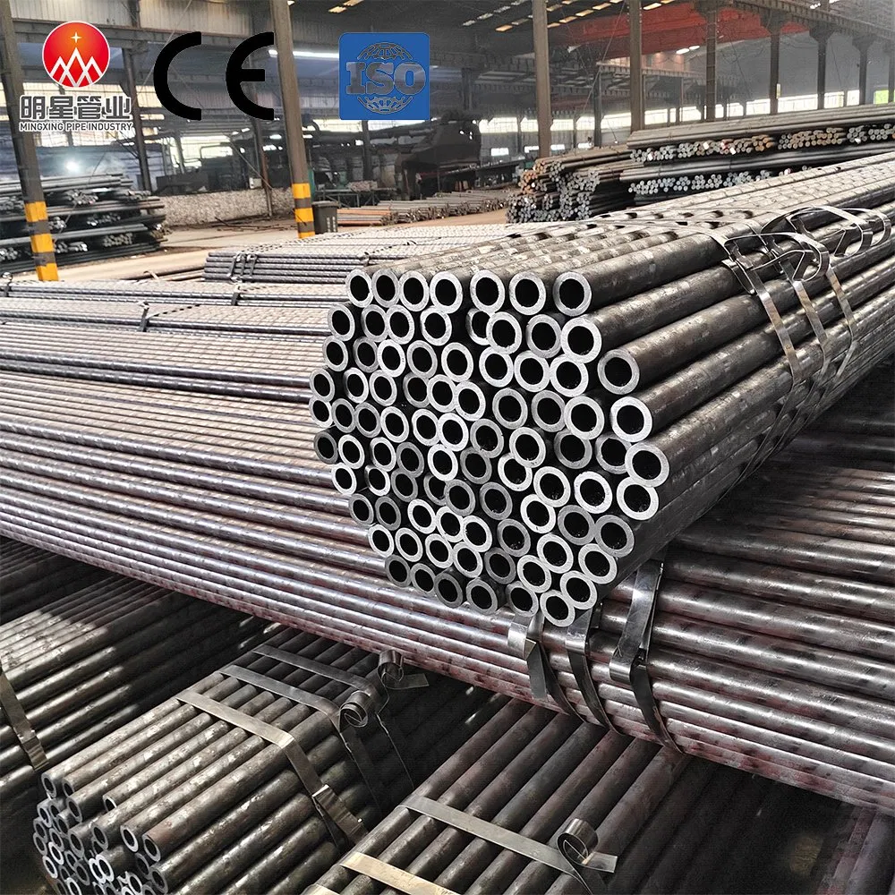 Low-Temperature Resistant Seamless 1/2"-18" GB/ASTM/En Carbon Steel Pipe for Cryogenic Sto