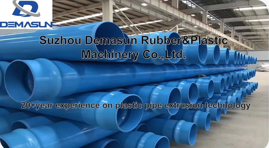 UPVC Foam 3-Layer Pipe Machine PVC Pipe Extrusion Line Plastic Machine Silent Pipe Production Line