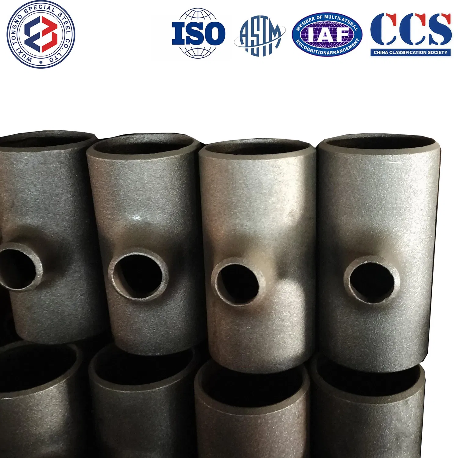 Durable ASME SA106, ASME SA210, ASME SA213, ASME SA335, En10216, DIN17175 Seamless Steel Tee a/SA106