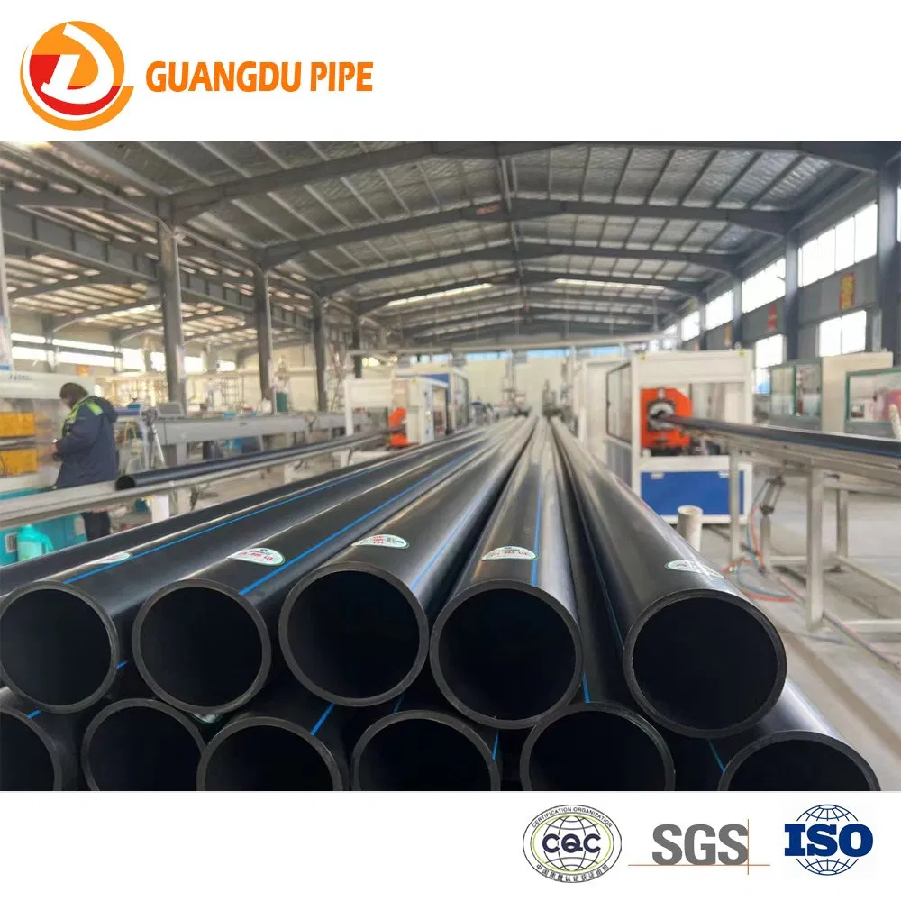 Professional Manufacturer PE High Density Polyethylene Water Supply Plastic HDPE Pipe for Drainage S