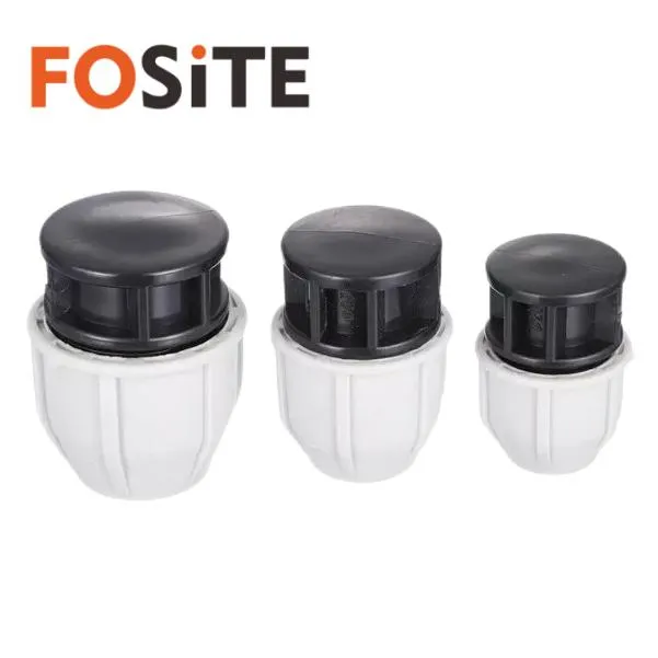 Fosite PE Pipe Fitting Black Color HDPE Male and Female Tee HDPE Pipe Fitting