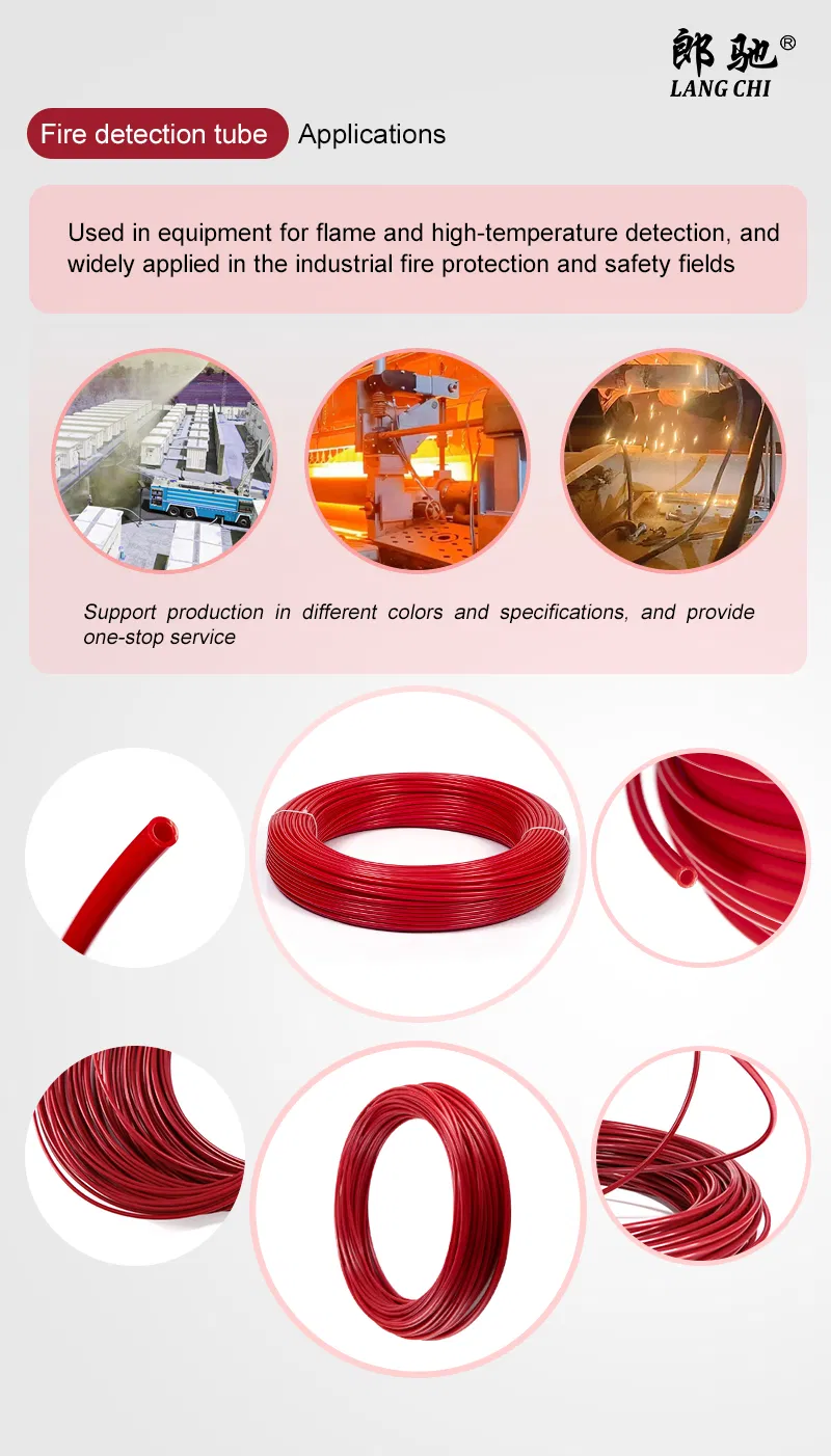 Factory Supply Reliable High Performance Fire Extinguishing Plastic Pipe Fire Detection Hose