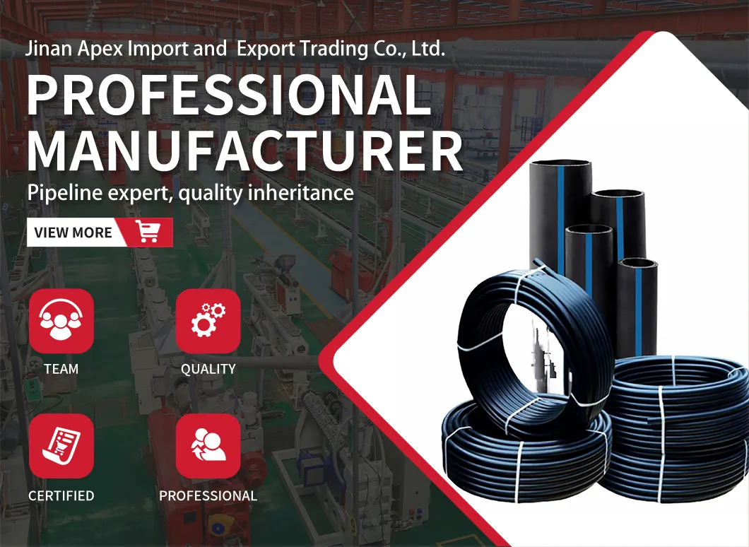 PE100 HDPE Irrigation Pipe (Black, 63X3.8mm) for Agricultural Water Systems with ISO4427 Certification, SDR17 &amp; 1.0MPa Pressure Rating