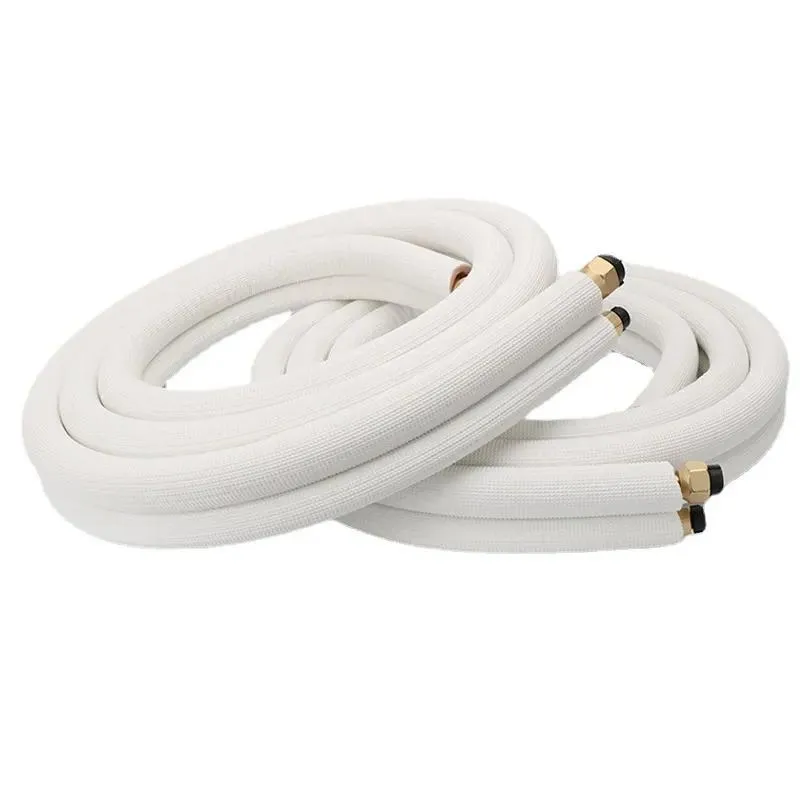 15m AC Copper Tube 1/4+3/8 Insulated Copper Pipe AC Copper Coil Air Conditioning Pipe 15m AC Copper Tube 1/4+3/8 Insulated Copper Pipe AC Copper Coil Air Conditioning Pipe