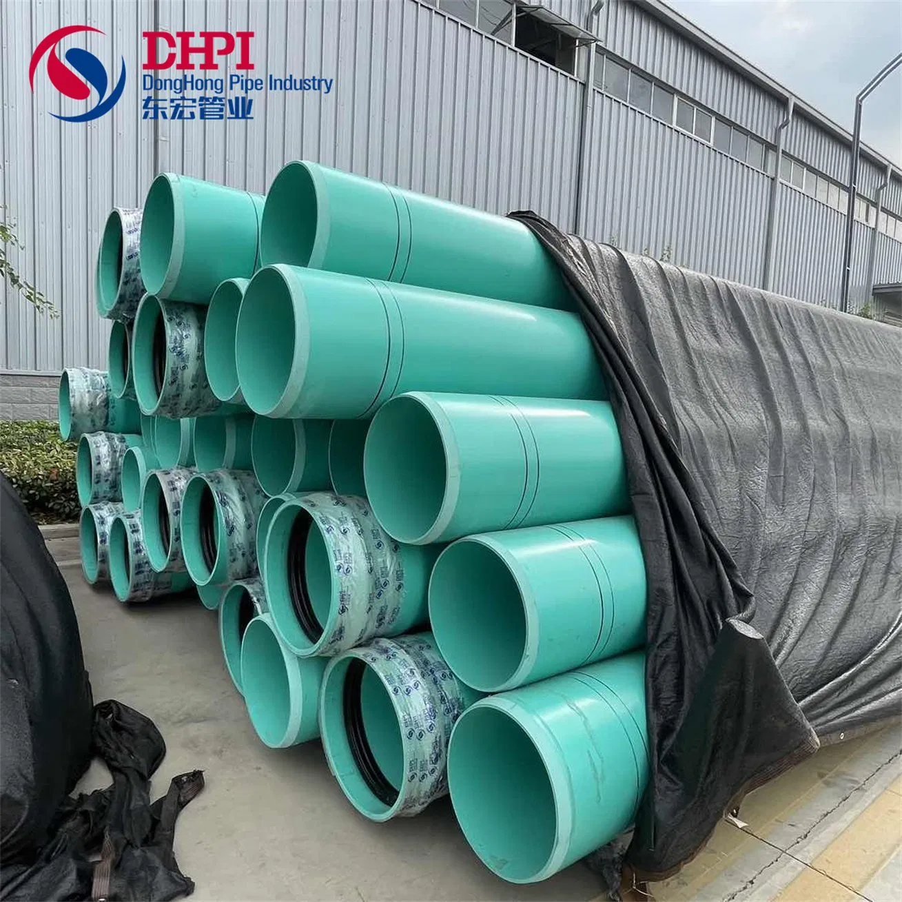 PVC Corrugated Drain Pipe for Storm Water and Waste 32mm 4 Inch