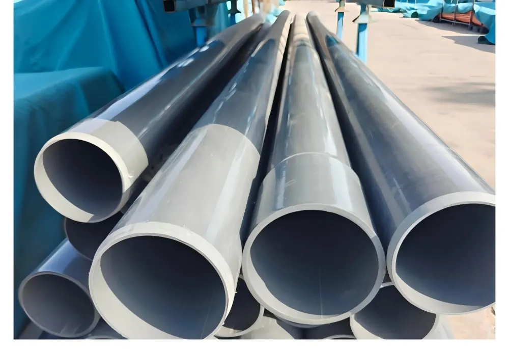 Flame Retardant Grade a Grey PVC Conduit for Home and Commercial Use