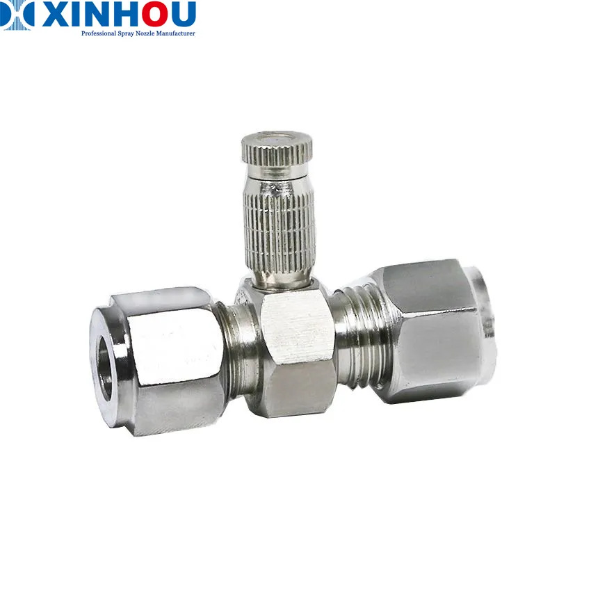 Fog Mist Spray System Parts Accessories Machine Nylon Pipe Fittings