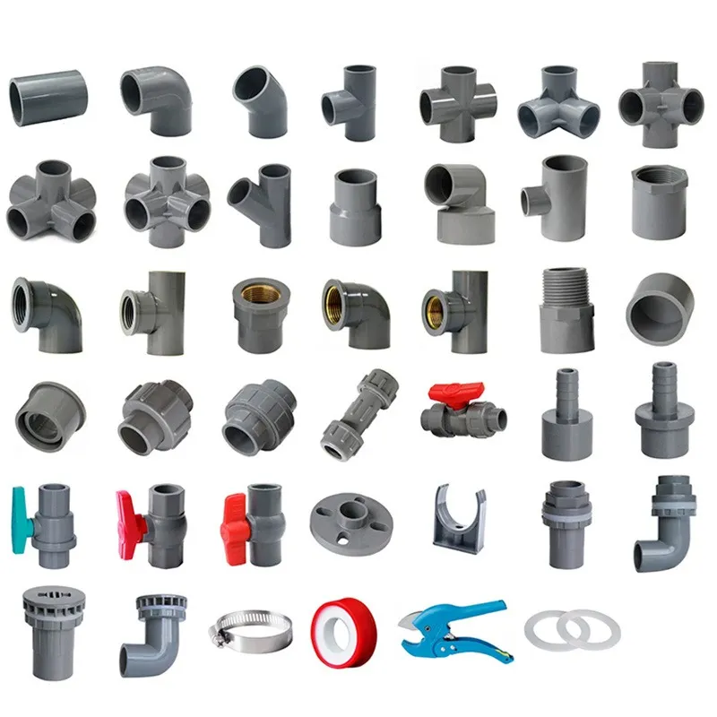ASTM D2665 Standard Plastic (UPVC/PVC) Pipe Fittings for Dwv Drain Water with NSF/Upc (ELBOW, TEE, Y
