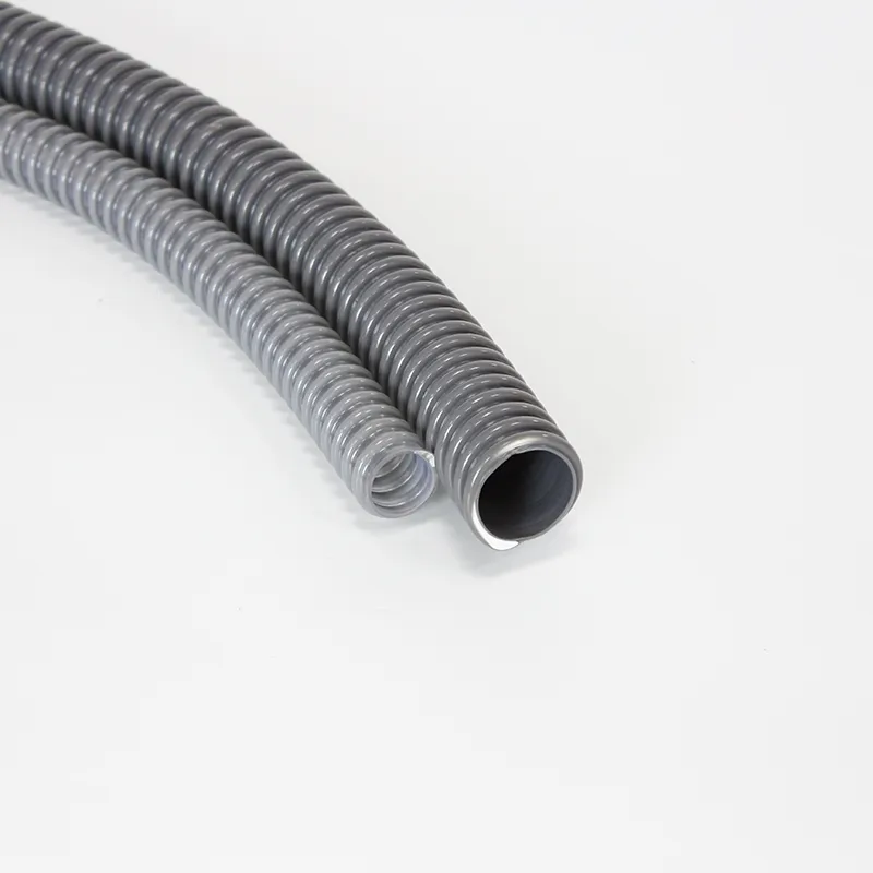 Flexible PVC Spiral Wire Corrugated Conduit Pipe for Enhanced Cable Protection