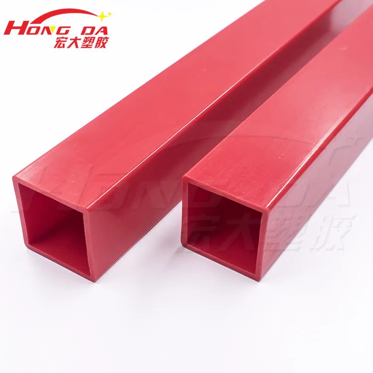 High Quality High Temperature Flame Retardant PVC/ABS/PP/PE Plastic Square Pipe
