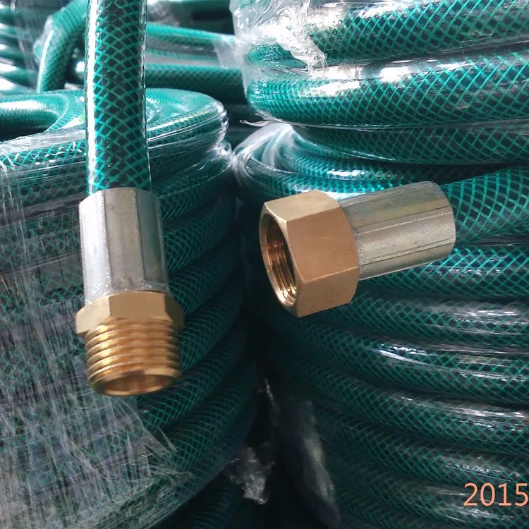 Heavy Duty Flexible PVC Clear Nylon Braided Hose Pipe 1/4" to 3" for Water Garden Irrigation Shower Gas Oil Fuel