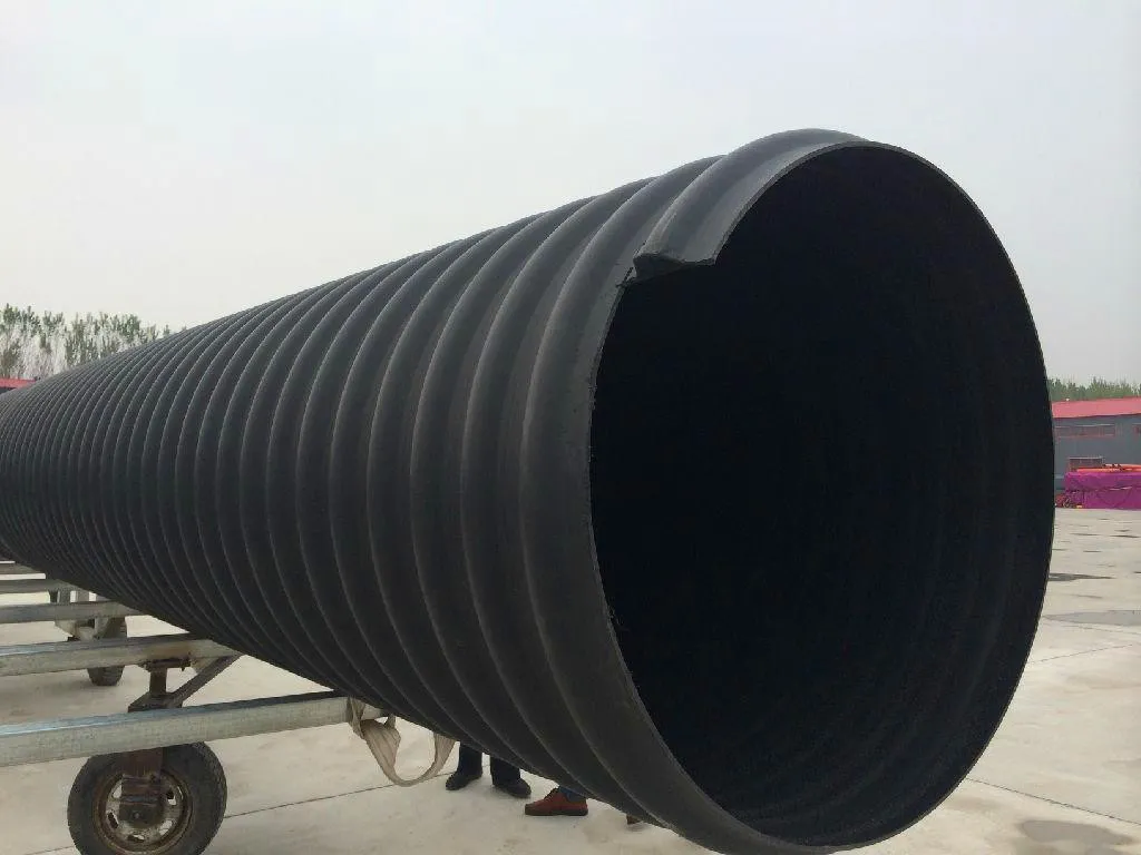 1000mm Big Size HDPE Steel Reinforced Corrugated Pipes