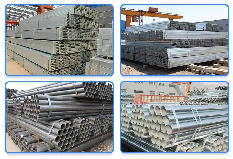 Galvanized Threaded 1 2 3 4 Inch Rigid Steel Conduit Rsc Rmc Rgs Steel Metal Metallic Conduit/Tubos/Tuberia/Pipe