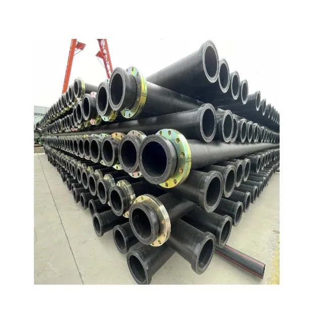HDPE Steel Wire Reinforced Thermoplastic Mineral Pipe Pipeline for Mine Tailing Diggings