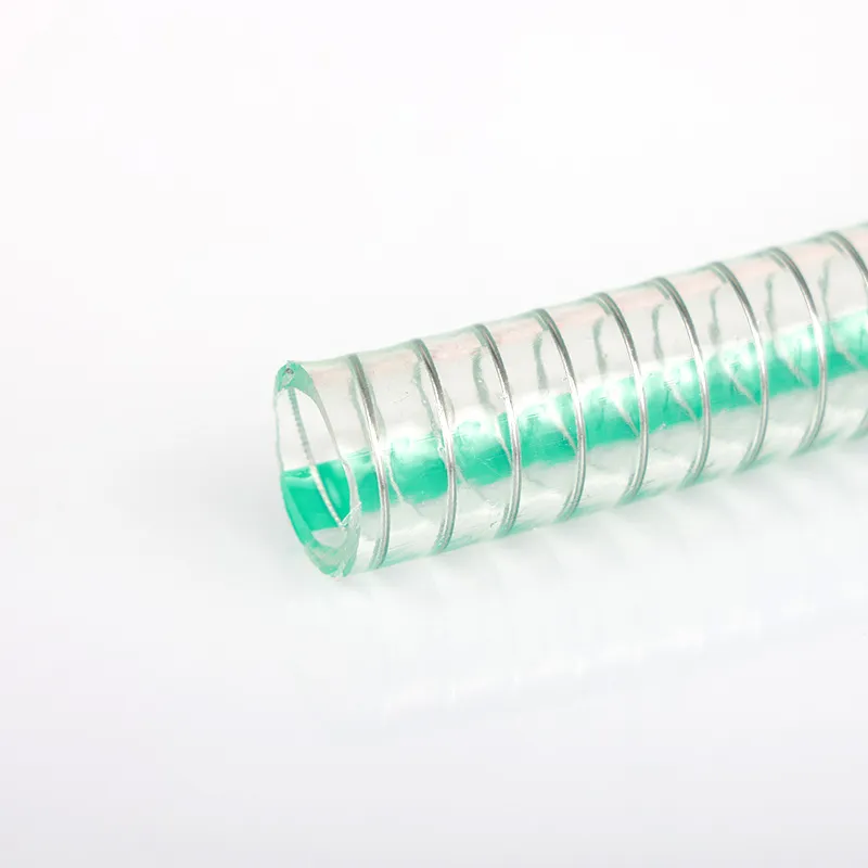 3-1/2" Flexible Durable Food Grade PVC Steel Wire Hose Pipe for Juice Transport