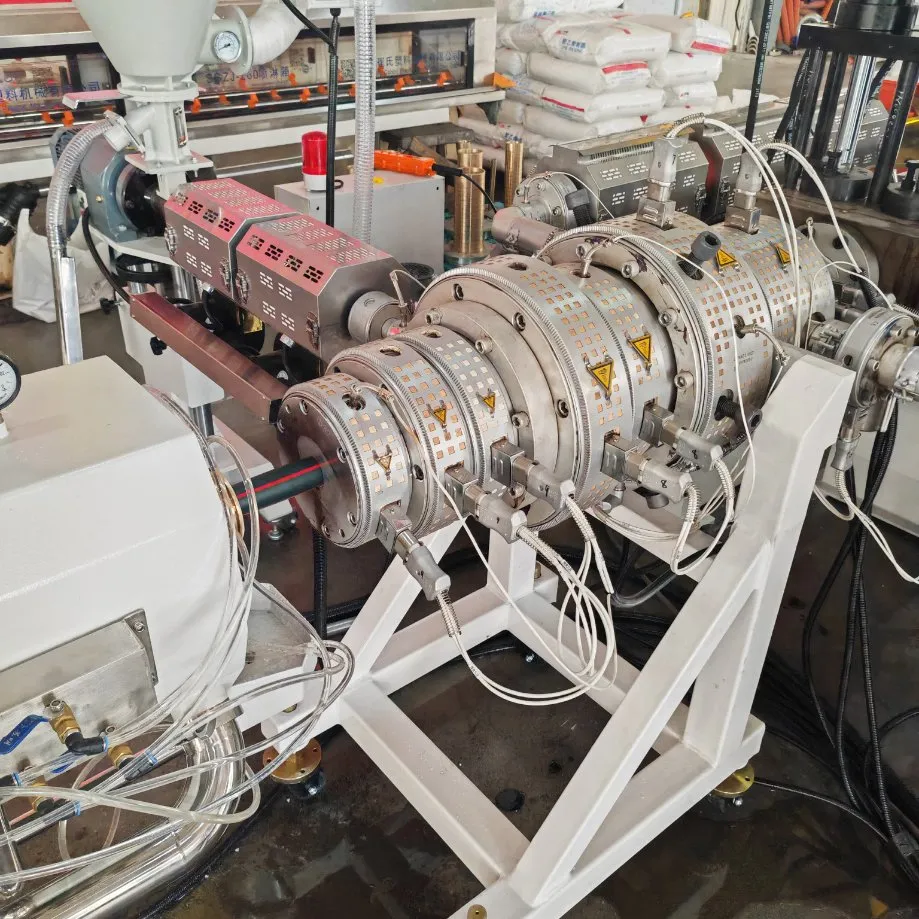 Three-Layer PE Plastic Pipe Production Line (16-160mm Diameter Range)