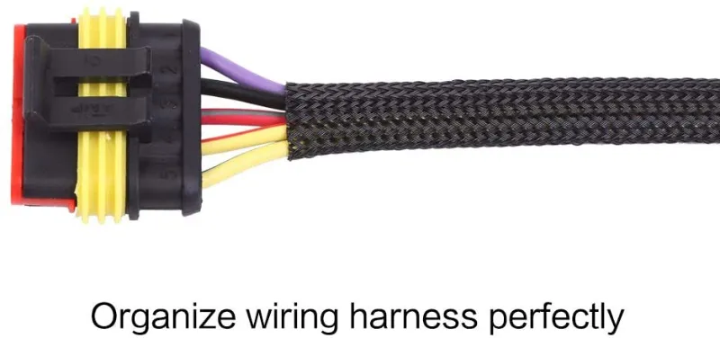 Insulation Pet Braided Wire Loom  for Audio Video and Other Home Device Cable Automotive Wire