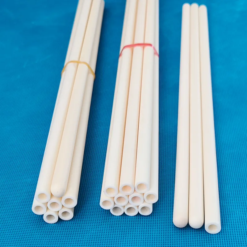 1600c Alsint 99.7% Alumina Al2O3 Ceramic Pipe for Thermocouple Production