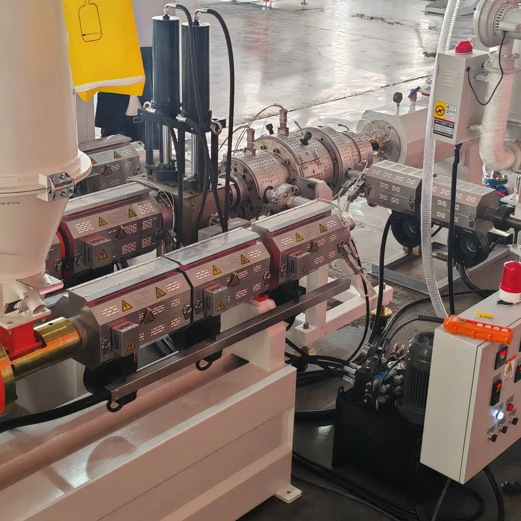 Fully Automatic 16-160mm PE Multi-Layer Pipe Extruder Production Line Producing ABC Multi-Layer Co-Extruded PE Pipes Making Machine