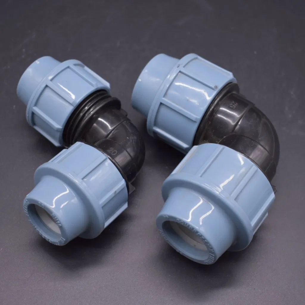 PE Pipe Fitting PP Compression Pipe Fitting for Irrigation