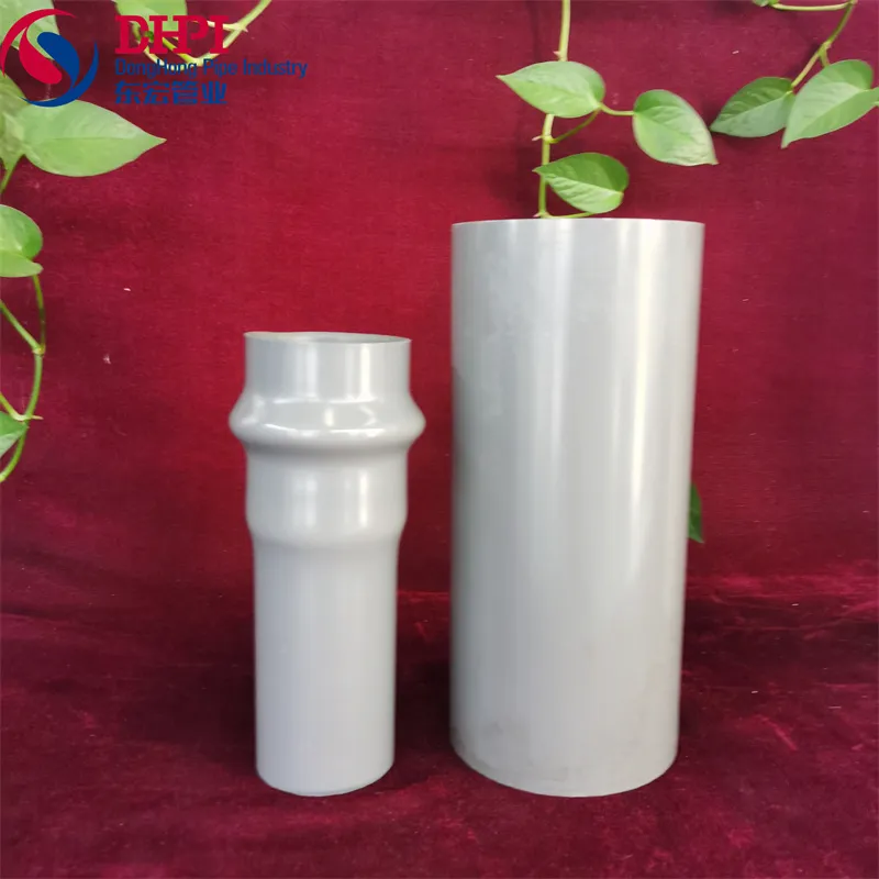 Dhpi PVC-M Gray Water Supply Pipe Agricultural Buried PVC Irrigation Water Supply Pipe Smooth Inner