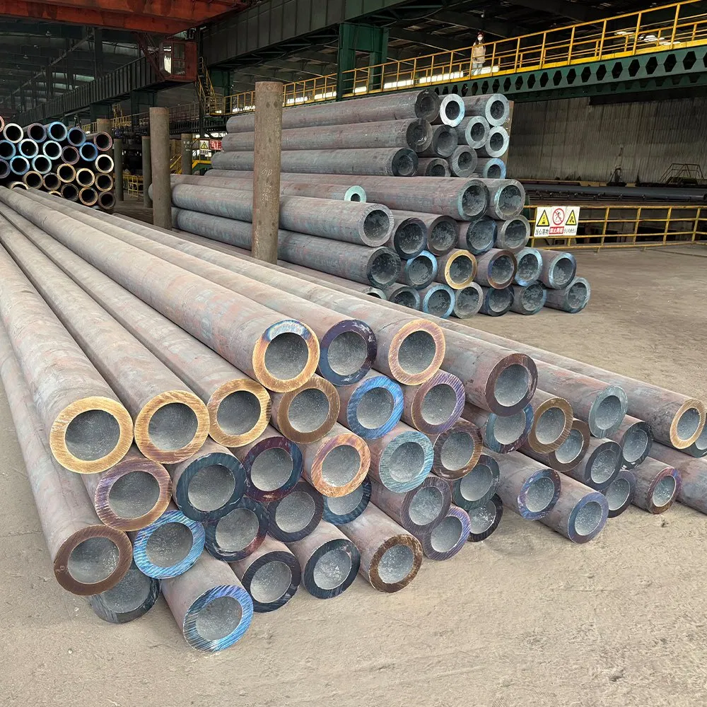 High Quality ASTM A106 5L 10# 20# 45# Q235 Q345 Carbon Seamless Steel Pipe Tube Hot Rolled Heavy Dut
