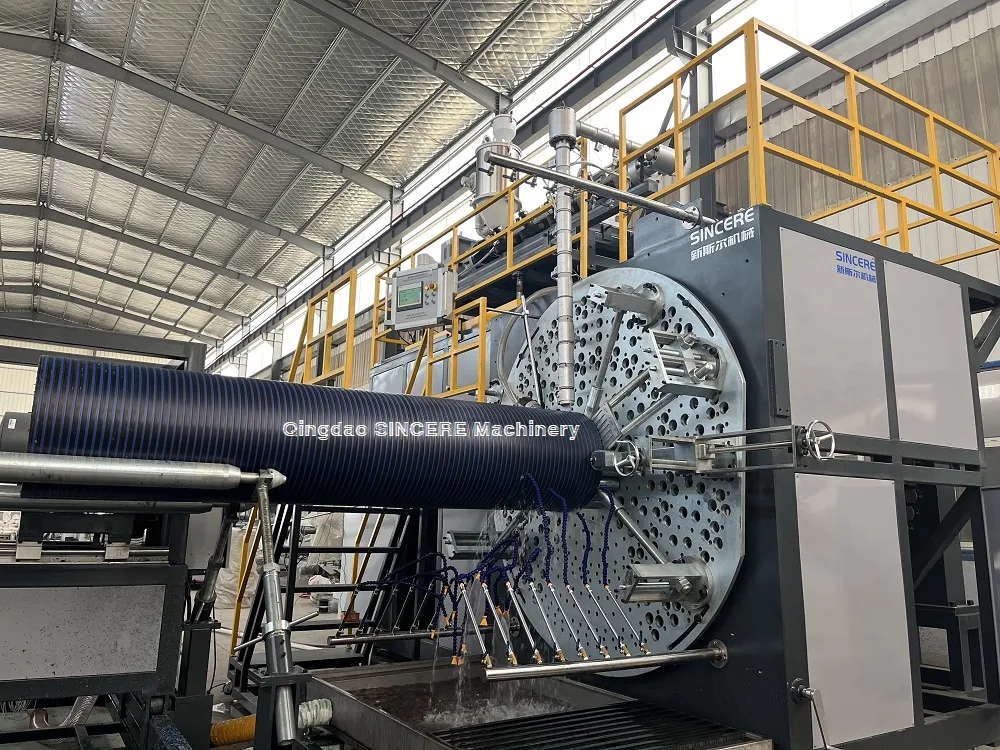 HDPE Hollowness Wall Culvert Pipe Extrusion Lines (DN200-1200, DN 800-2400)