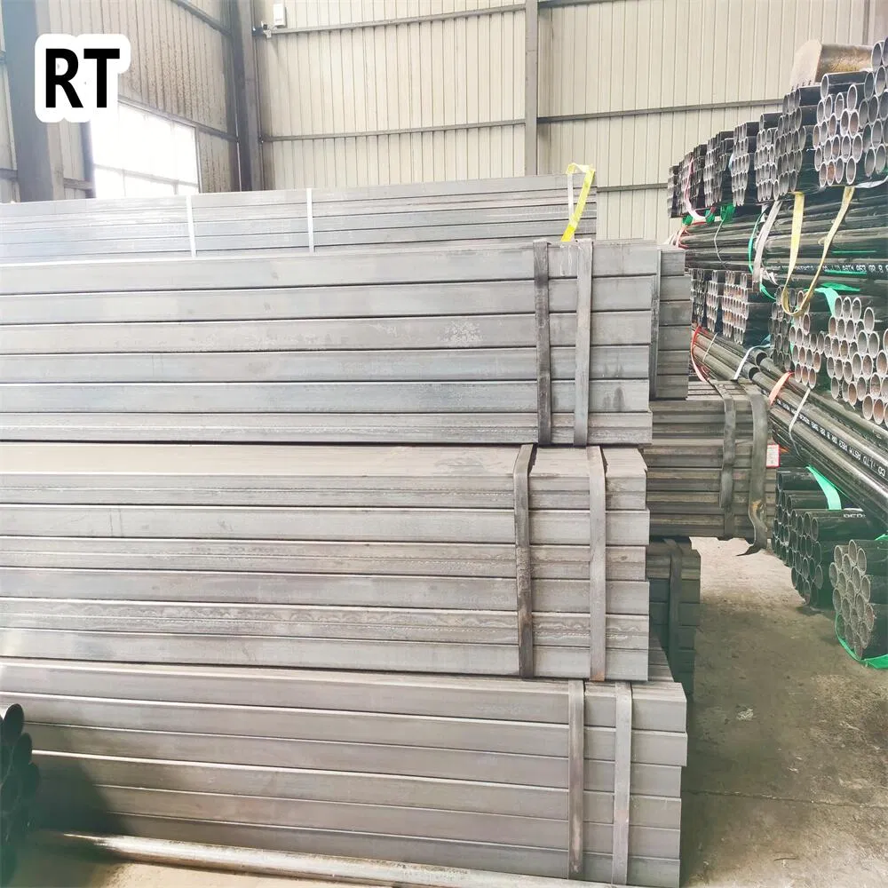 Best Price Black Carbon Steel Tube Q235 S235 Ss400 A36 St37 Carbon Steel Square Pipe