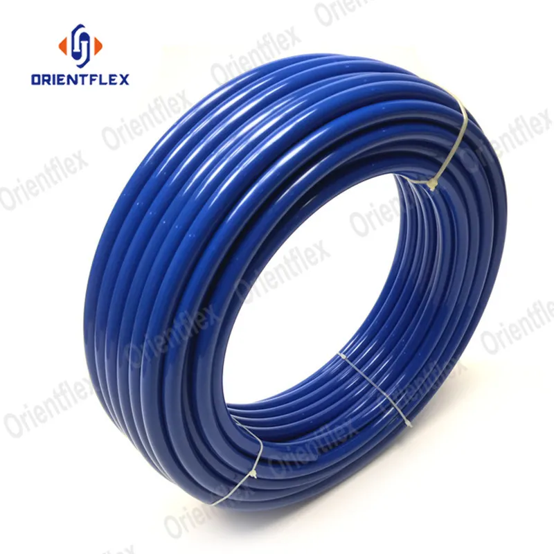 4mm 6mm Black Hard Nylon Air Hose Tubing