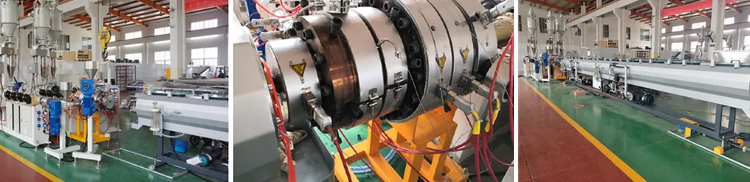 200mm 3 Layer PP Silent Drainage Pipe Extrusion Line / PP Soundproof Pipe Production Line