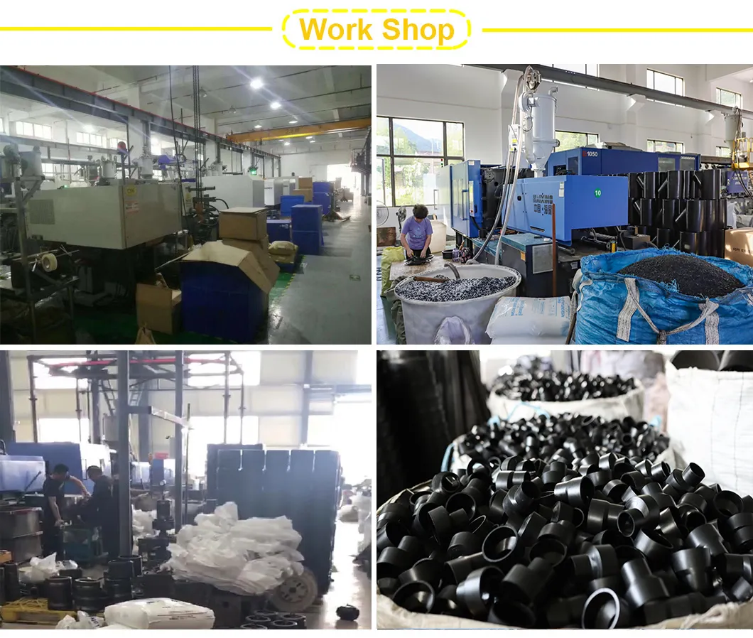 Same Layer Siphon Electrofusion Coupling HDPE Pipe Fittings for Wastewater Drain System