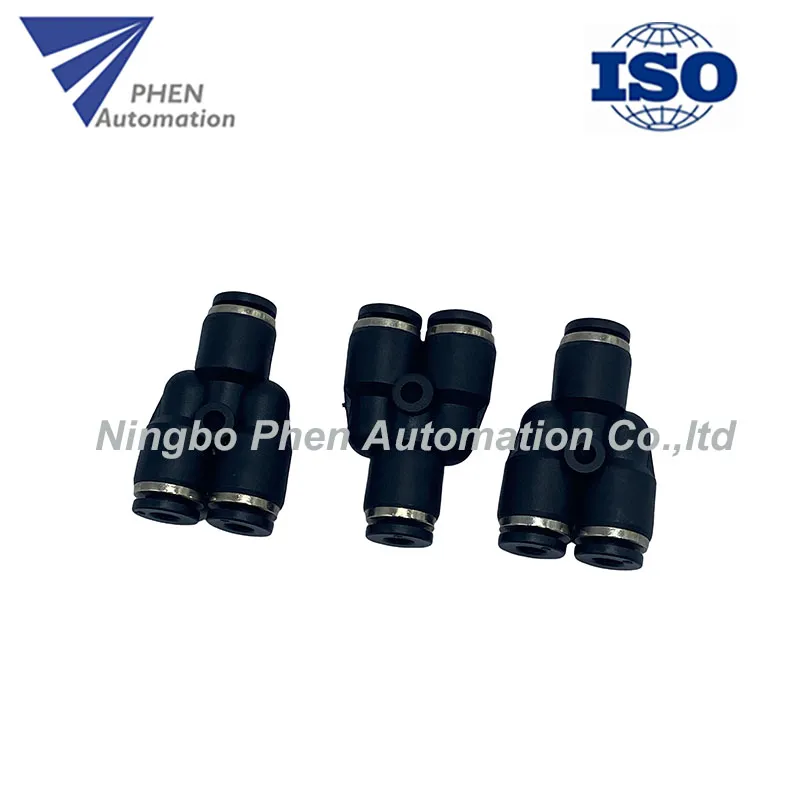 Phen PY Air Hose Connector Pipe Push-in Plastic Pneumatic Tube Fittings