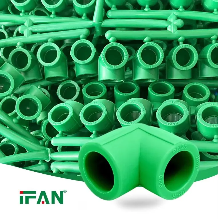 Ifan OEM Color Size PPR Fittings Plumbing Materials Water Pipe Plastic PPR Pipe Fittings