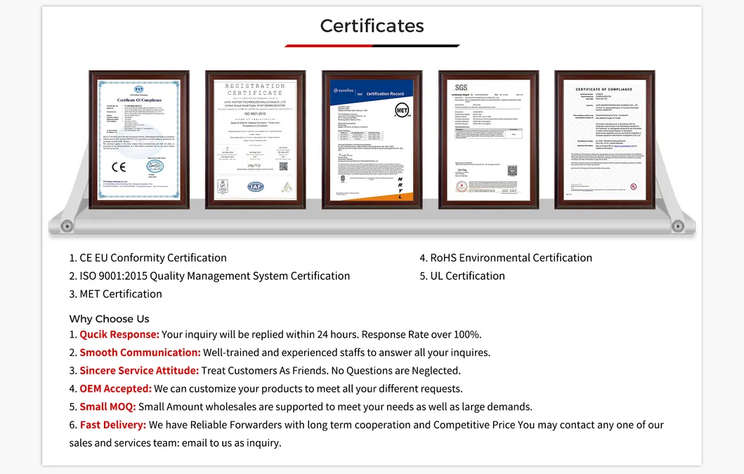 Single Tube/Twin Tube Infrared Heating Tube with Reflectors