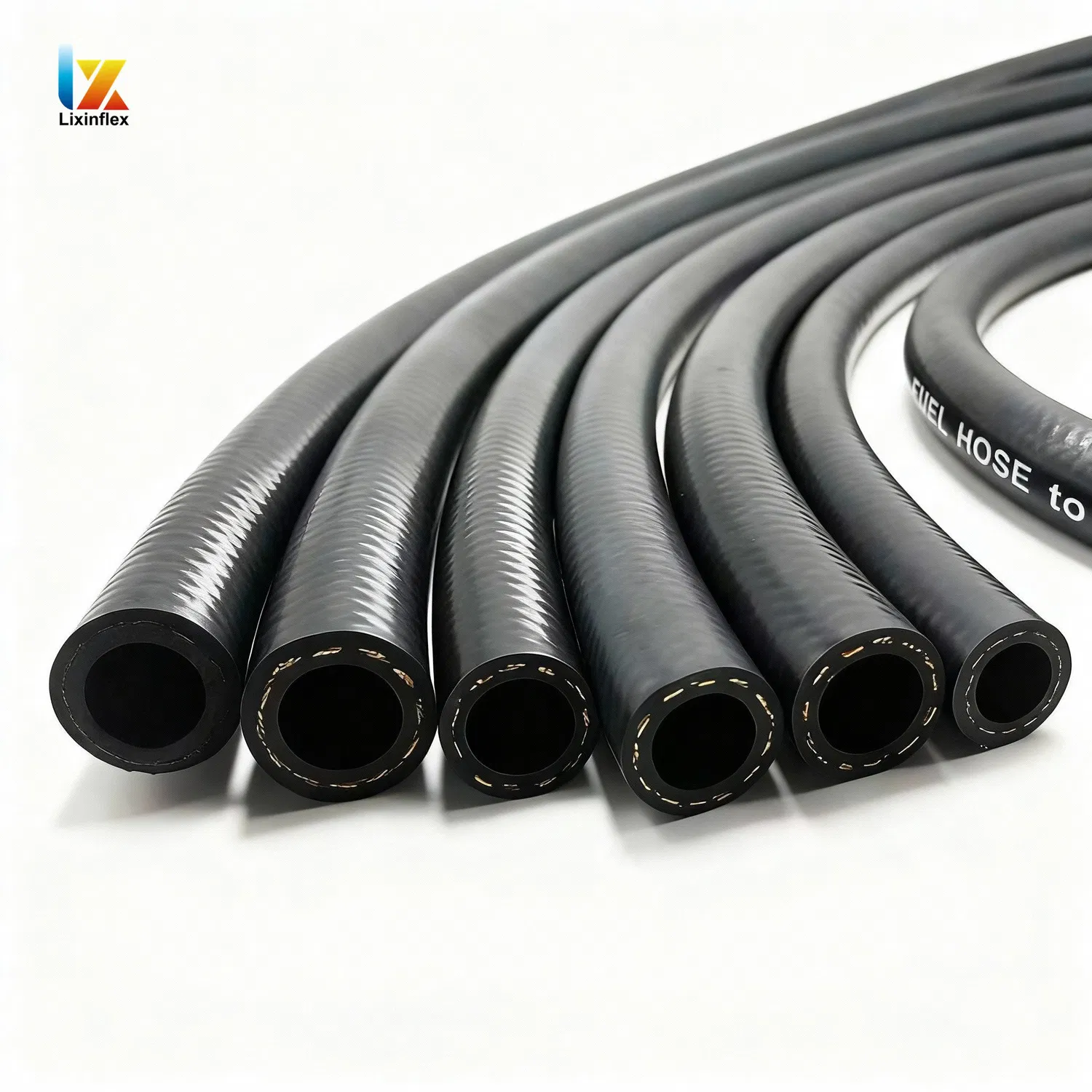 Shipbuilding Industry Grade Minimum Deformation Smooth Surface Air Rubber Tubing