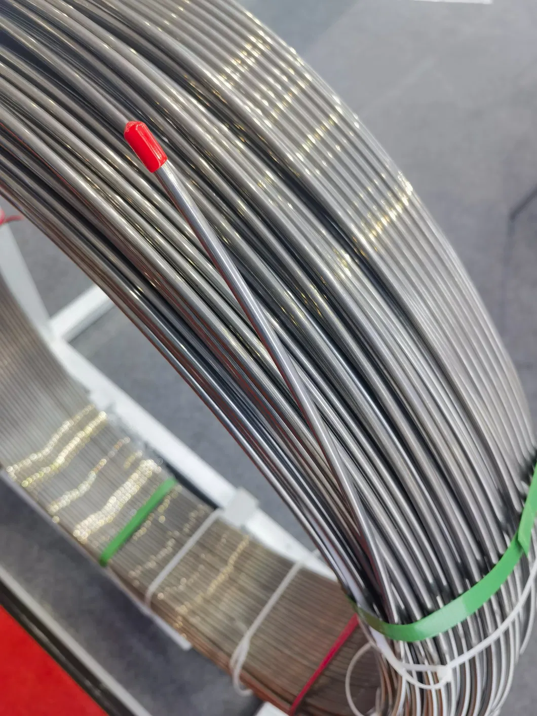Optical Fiber Coil Stainless Steel Welded Multi-Core Tube HDPE PVDF