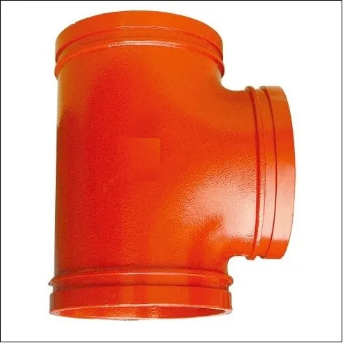 Rigid or Flexible Couplings/Reducing Tee/Mechanical Tee/Elbow/Cross/Flange/Reducer/Cap/Grooved Pipe 