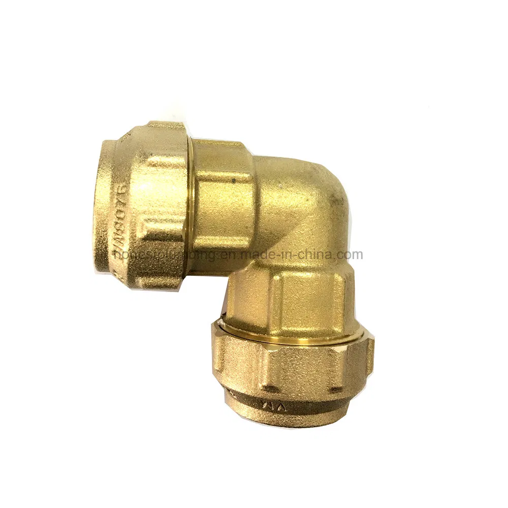 Brass PE- PPR Compression Female Thread Straight Fitting
