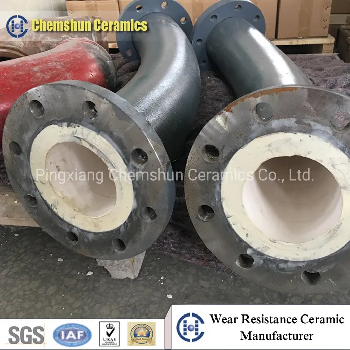 Competitive Price Abrasion Resistance Ceramic Pipe Lining for Mining Industry