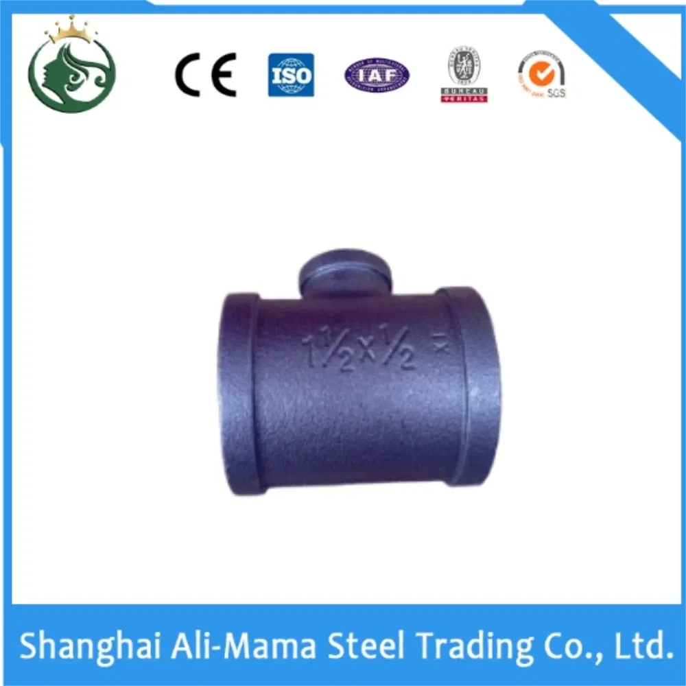 Black Malleable Iron Fittings for Global Construction Needs Fire Fighting Fitting Approved UL FM Cer