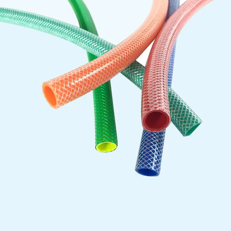 Food Grade 2 Inch PVC Braided Gas Hose Pipe Manufacturing in China for Garden Water Air Fuel