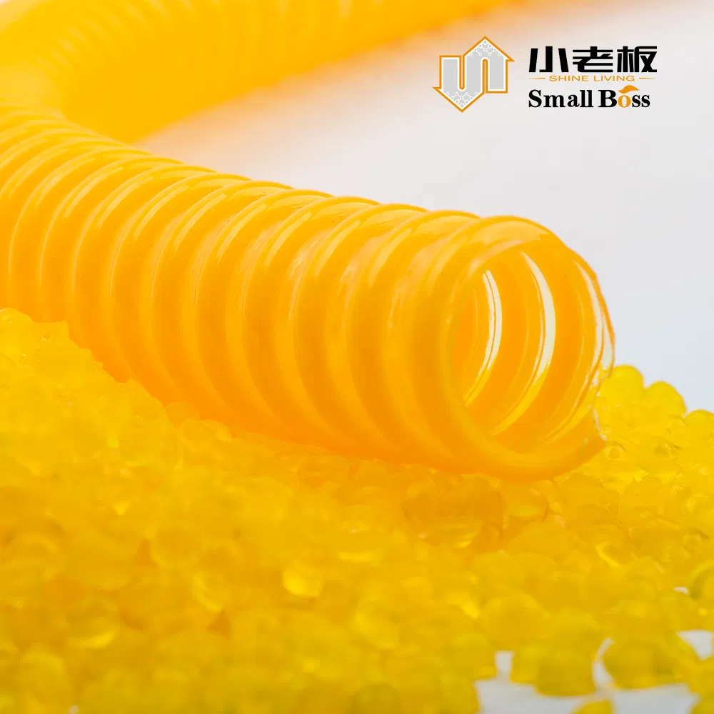 Wrapping Tendons PVC Compound Corrugated Pipe PVC Granules Soft and Hard Coextrusion