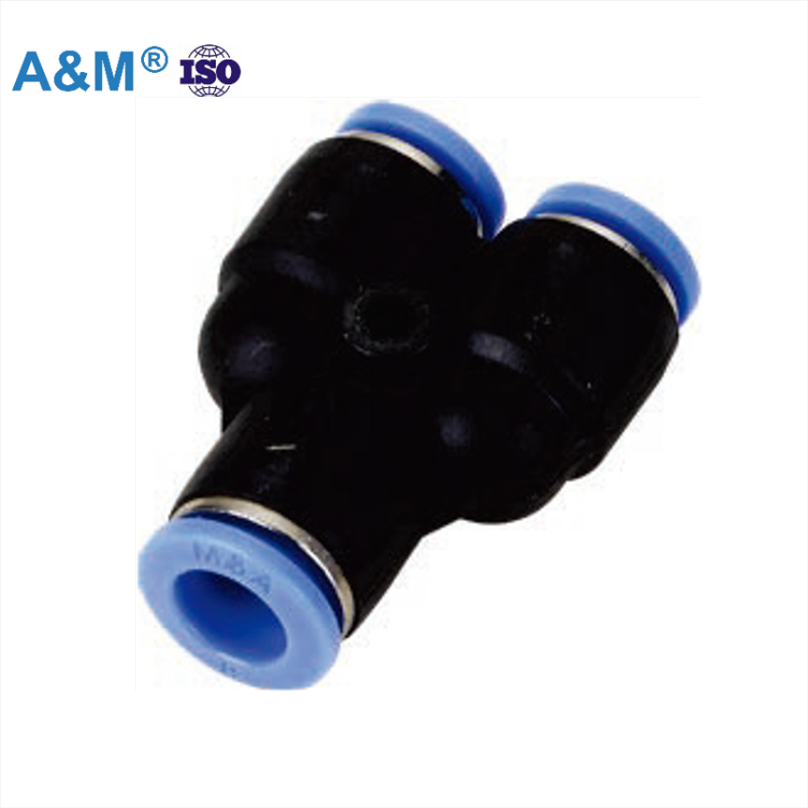 Air Hose Connector One-Touch Fitting Reduce Union W Pneumatic Hose and Fittings