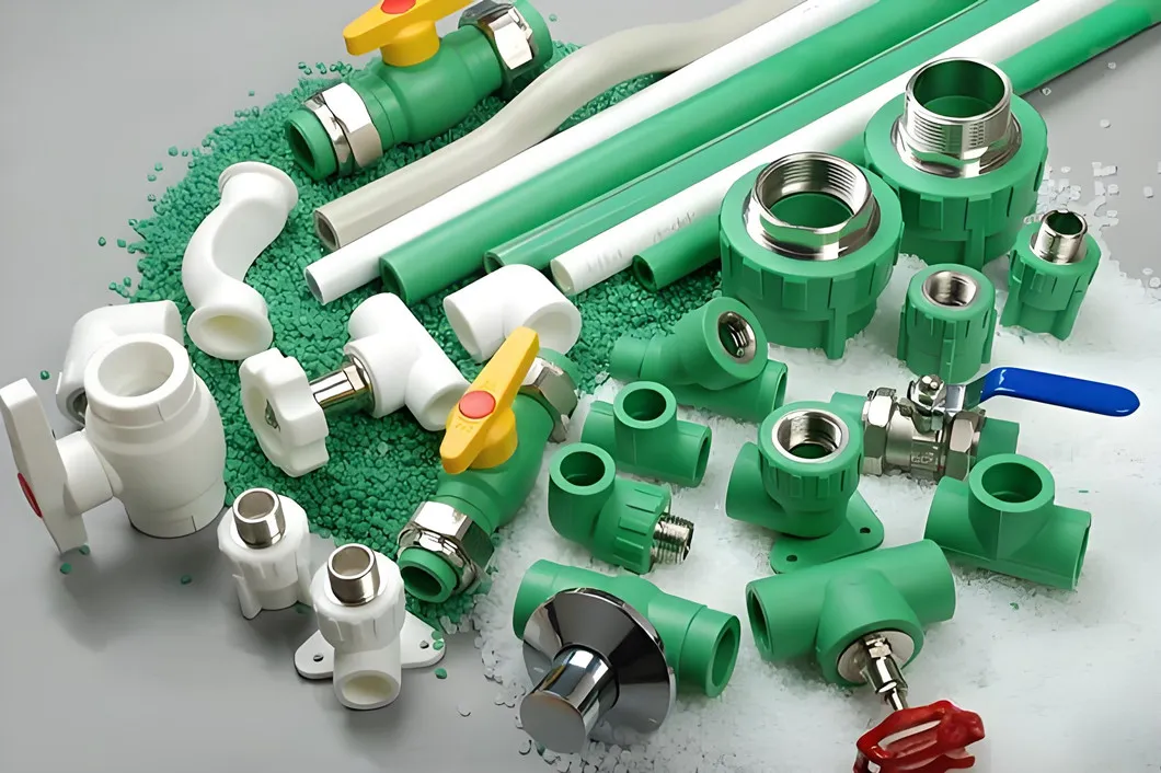 Zhongcai Pn12.5-Pn25 DN20-110mm Hot Cold Water PPR Plastic Color Customized Fittings Pipe