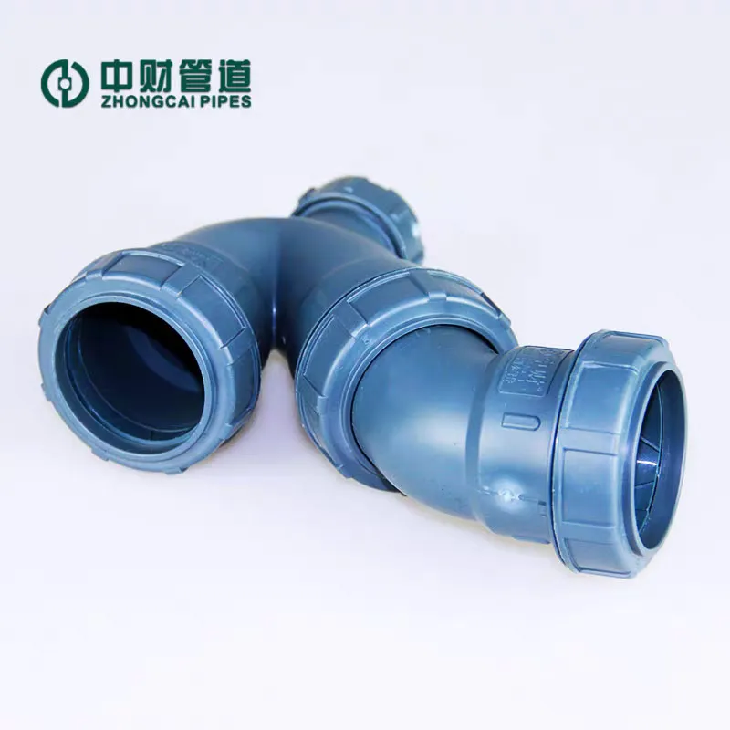 High-Rise Residential Community Lightweight PP Super Silent Pipeline System Stainless Steel Tube Pip