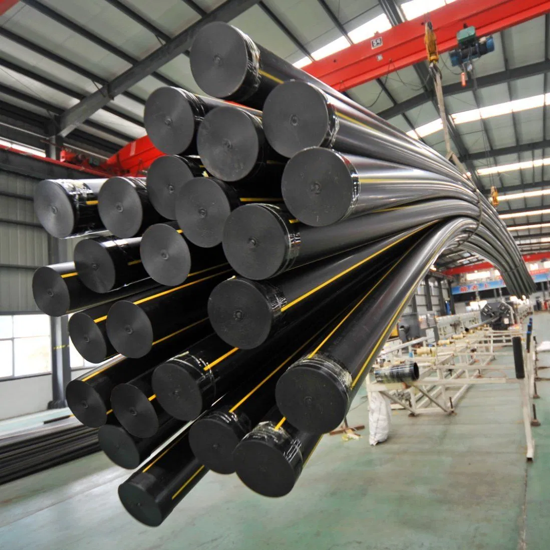 ASTM ISO API En Standard PE100 HDPE Pipe High Density PE Pipe for Oil and Gas